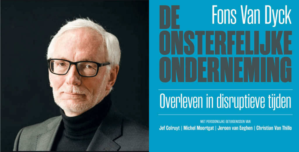 Fons Van Dyck, De onsterfelijke onderneming: keynote tijdens Amon-ontbijtsessie op 4 februari 2021.