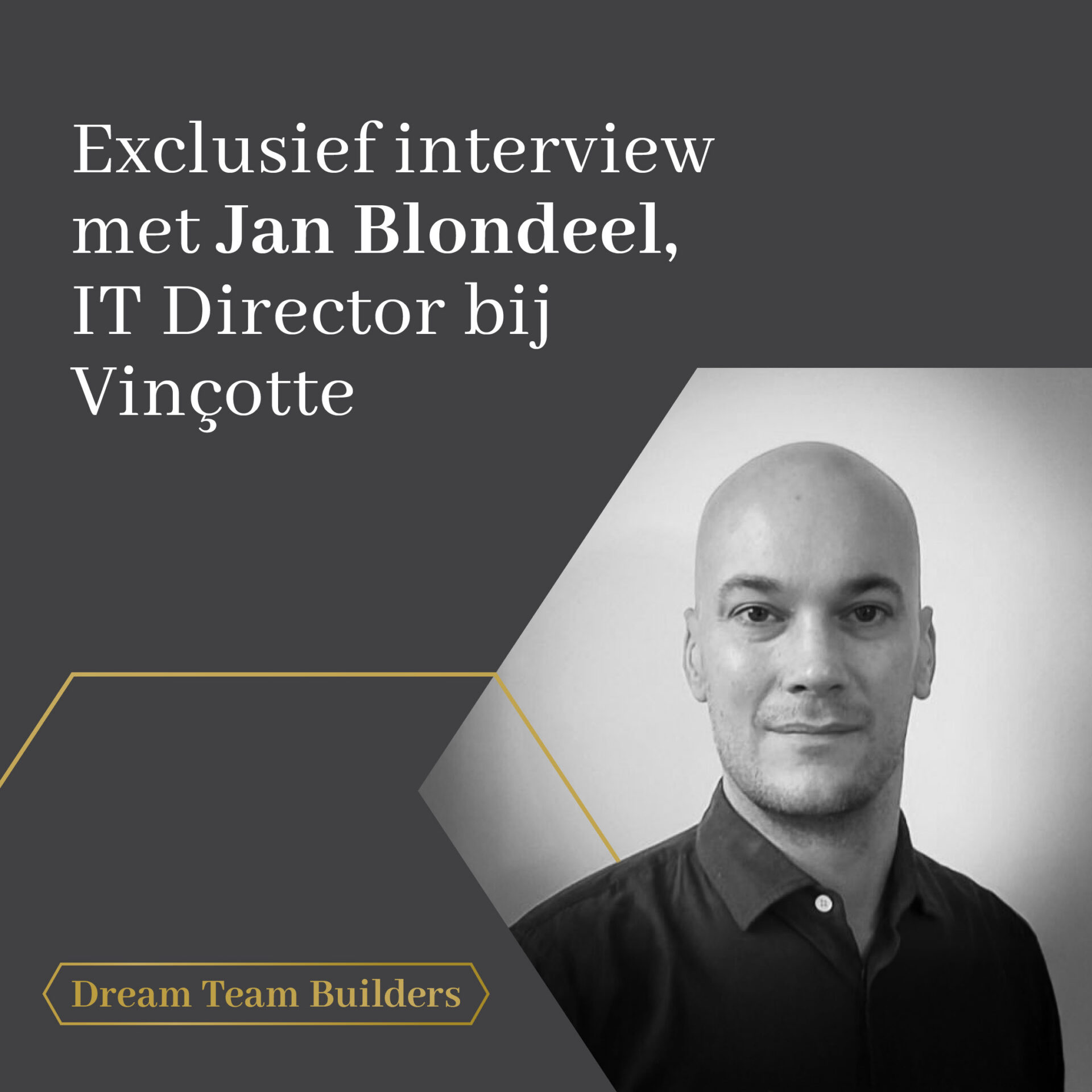 Team Jan Dream Team Builder Jan Blondeel over IT bij Vinçotte